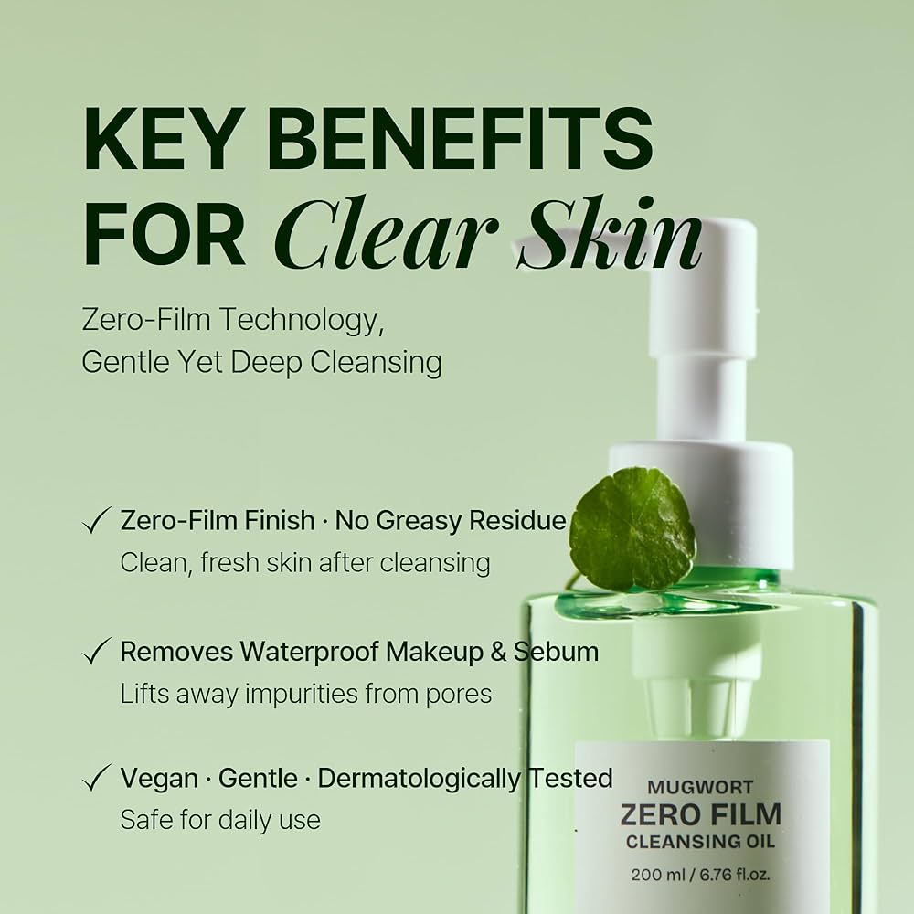 Orien Mugwort Zero Film Cleansing Oil 200ml