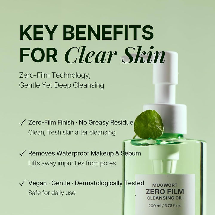 Orien Mugwort Zero Film Cleansing Oil 200ml