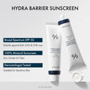 Hydra Barrier Sunscreen SPF50+ 50ml