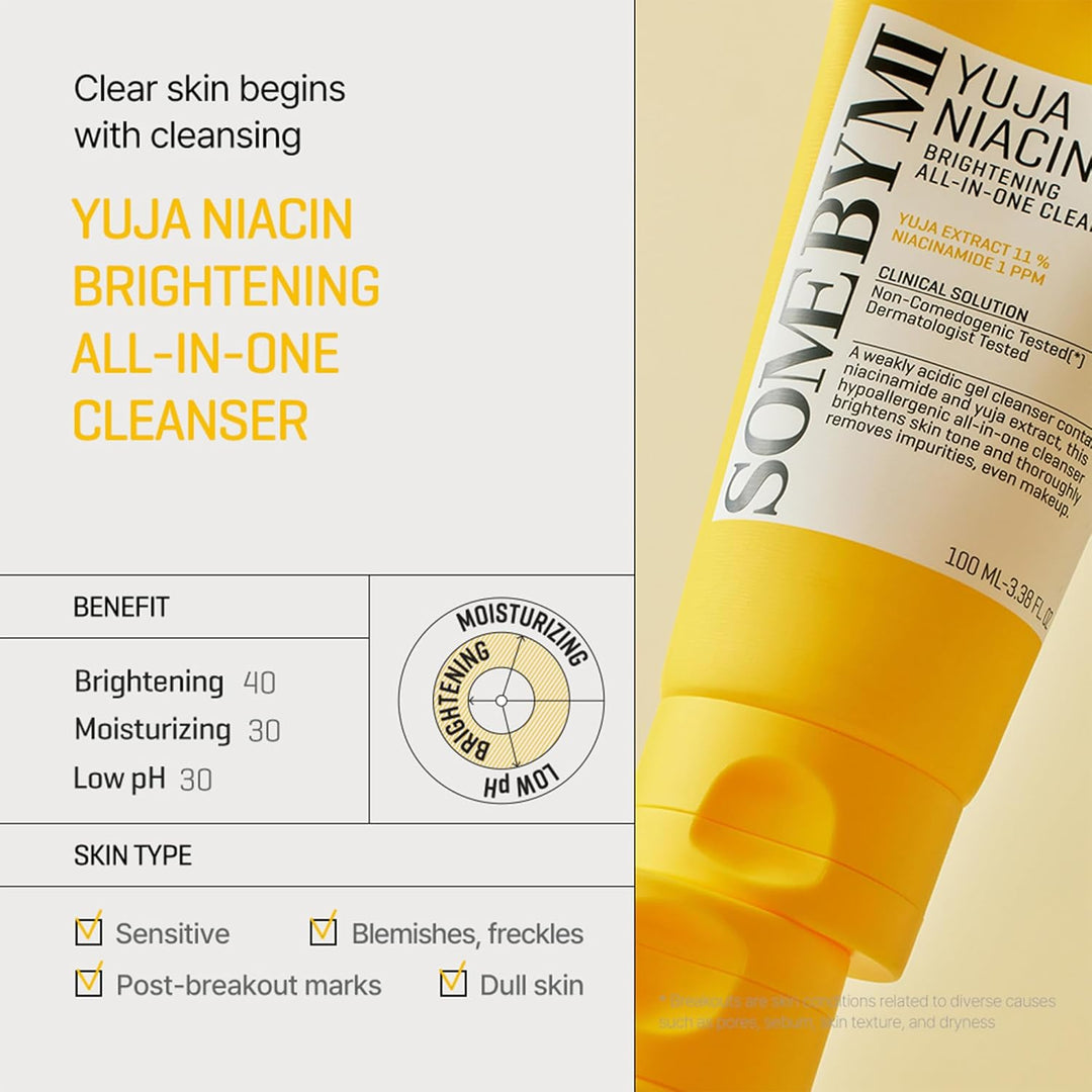 Yuja Niacin Brightening All in One Cleanser 100ml / 3.38 oz