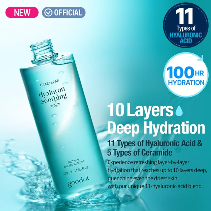 Goodal Heartleaf Hyaluron Soothing Toner 350ml