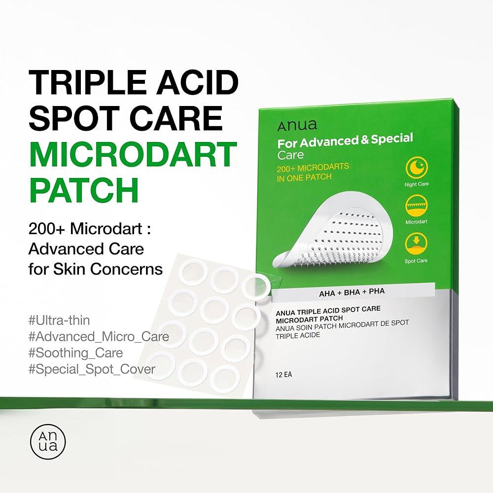 Anua Triple Acid Spot Care Microdart Patch 12