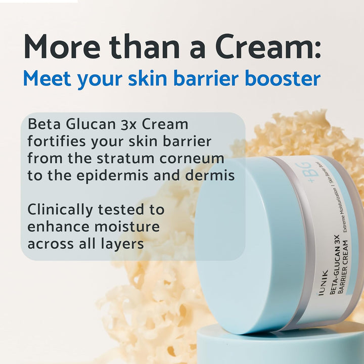 Beta-Glucan Non-Sticky Deep Moisture Hydration 3x Barrier Cream 50ml / 1.69 fl. oz.