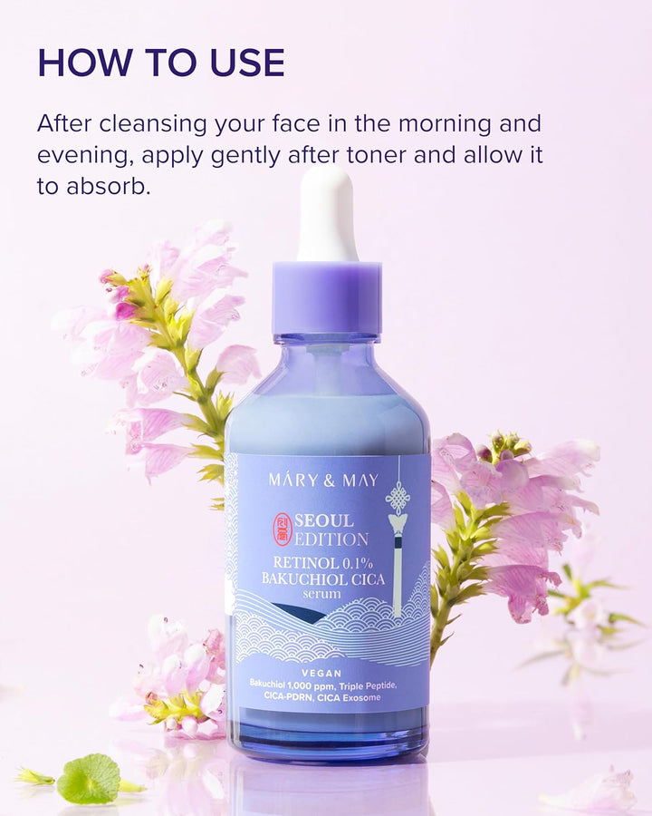 Retinol 0.1% Bakuchiol Cica Serum 80ml / 2.7 fl. oz.