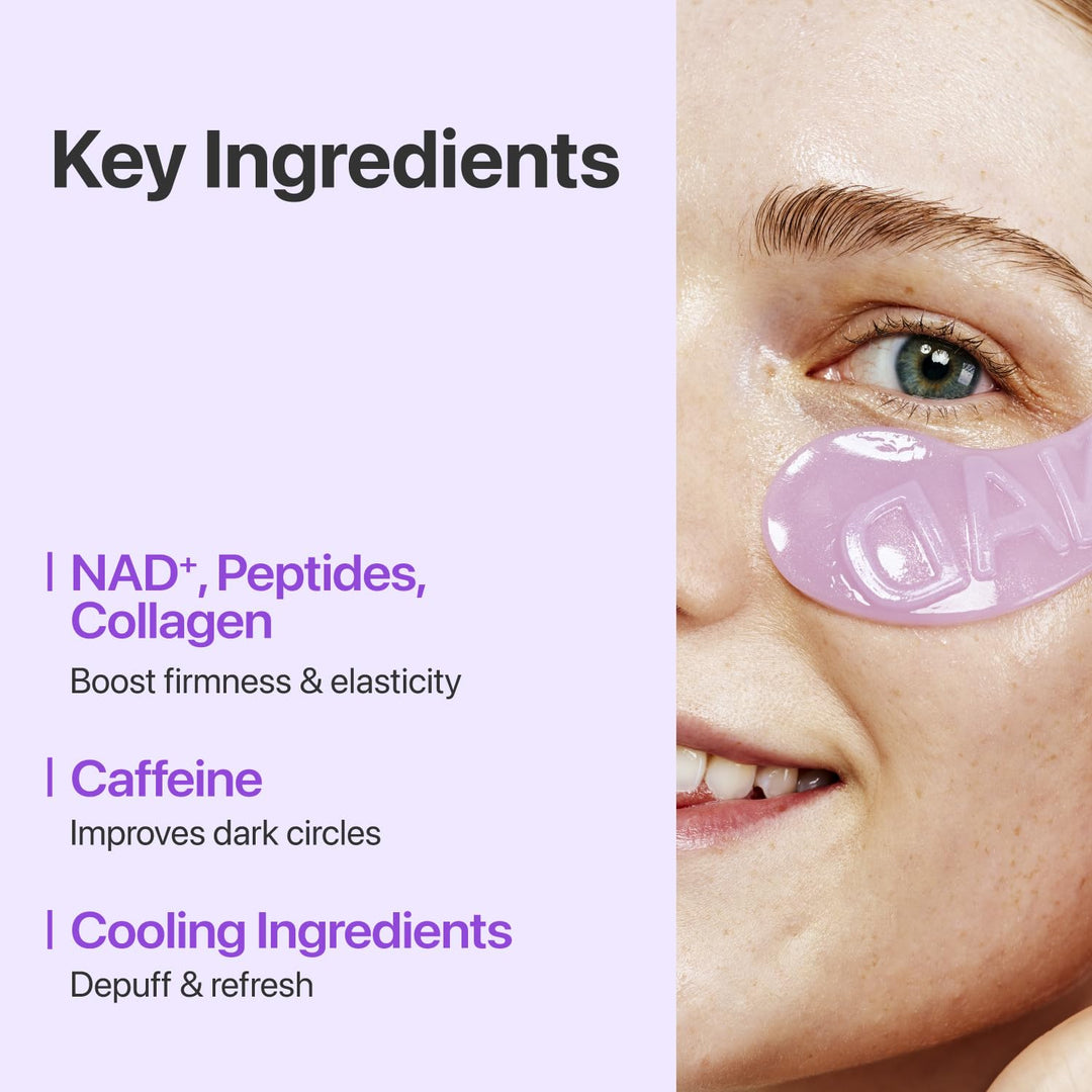 No.9 NAD+ Collagen Under Eye Patches 10 Patches / 5 pairs