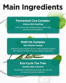 Tocobo Cica Complex Multi HA Complex Ecocycle Tea Tree Cica Calming Gel Cream 75ml / 2.37 fl. oz.