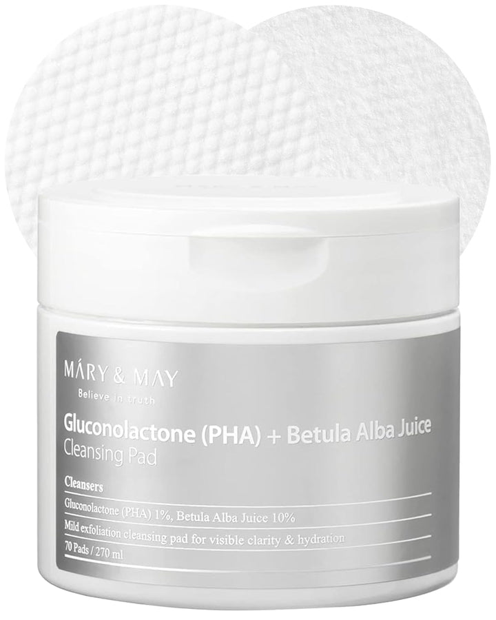 Gluconolactone + Betula Alba Juice Cleansing Pad 70 Sheets