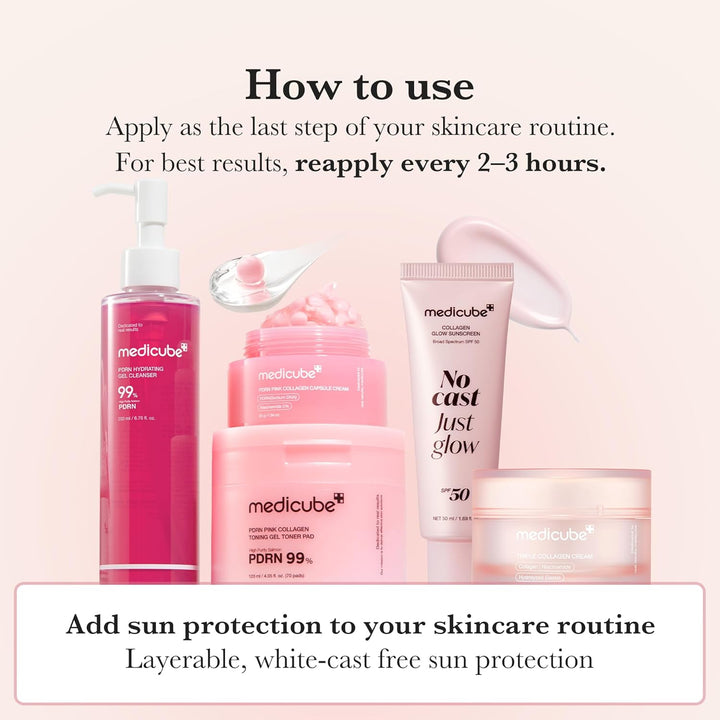 Collagen Glow Sunscreen SPF50 50ml / 1.69 fl. oz.