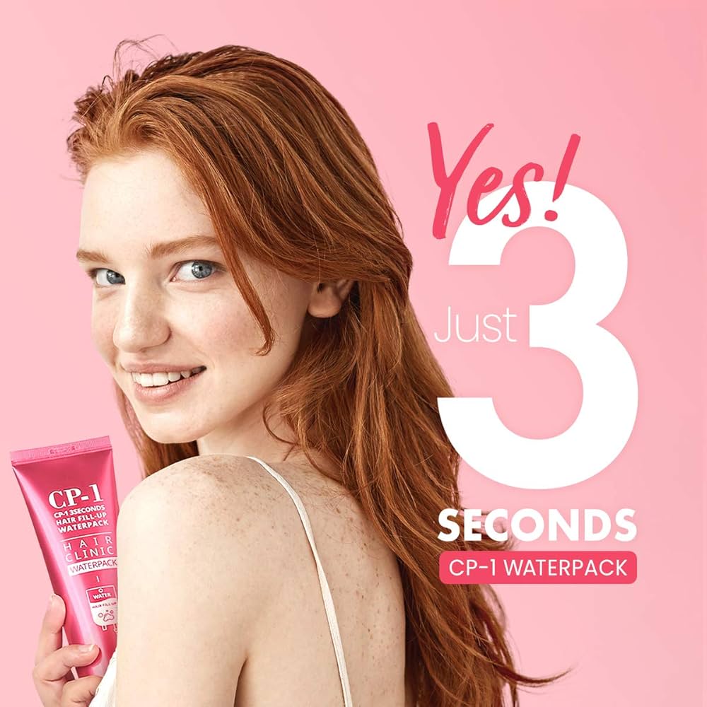 3 Seconds Hair Fill-Up Waterpack 120ml, Leave on Condioner, Leave-in Hair Mask