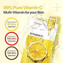 Mediheal Vitamin C Facial Mask 4pk