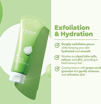 Frudia Green Grape Pore Control Cleanser 145ml
