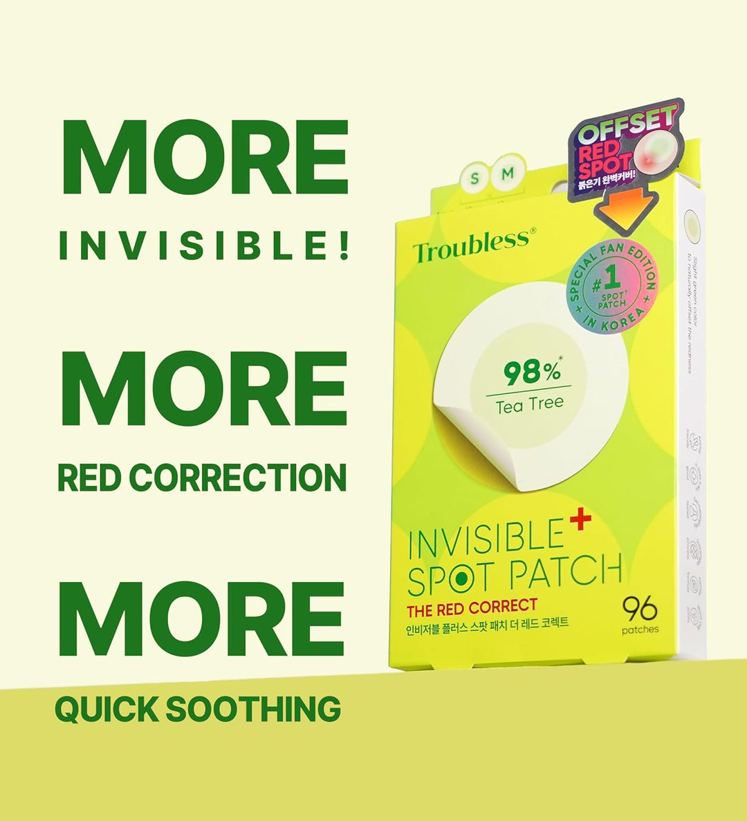 Invisible Spot Patch The Red Correct 96