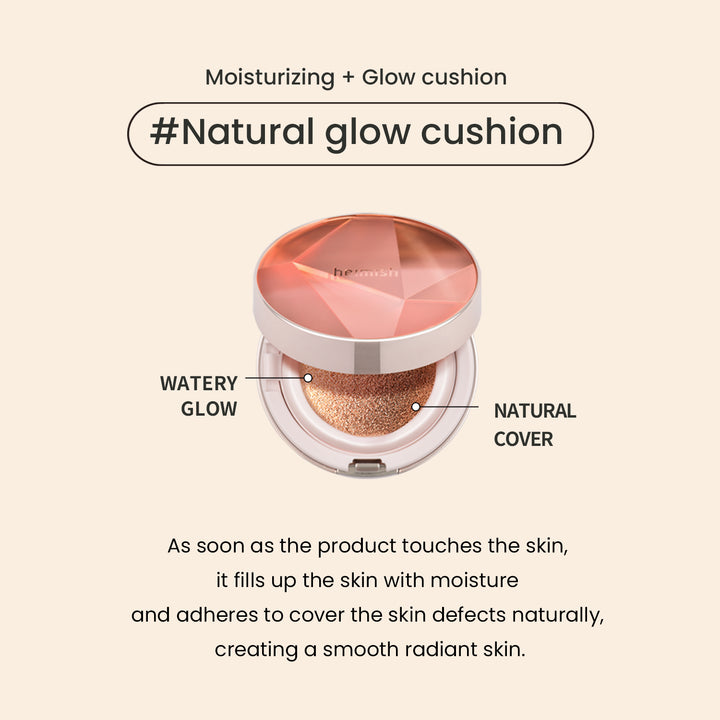 Heimish Artless Perfect Cushion SPF50+ 23 Natural Beige