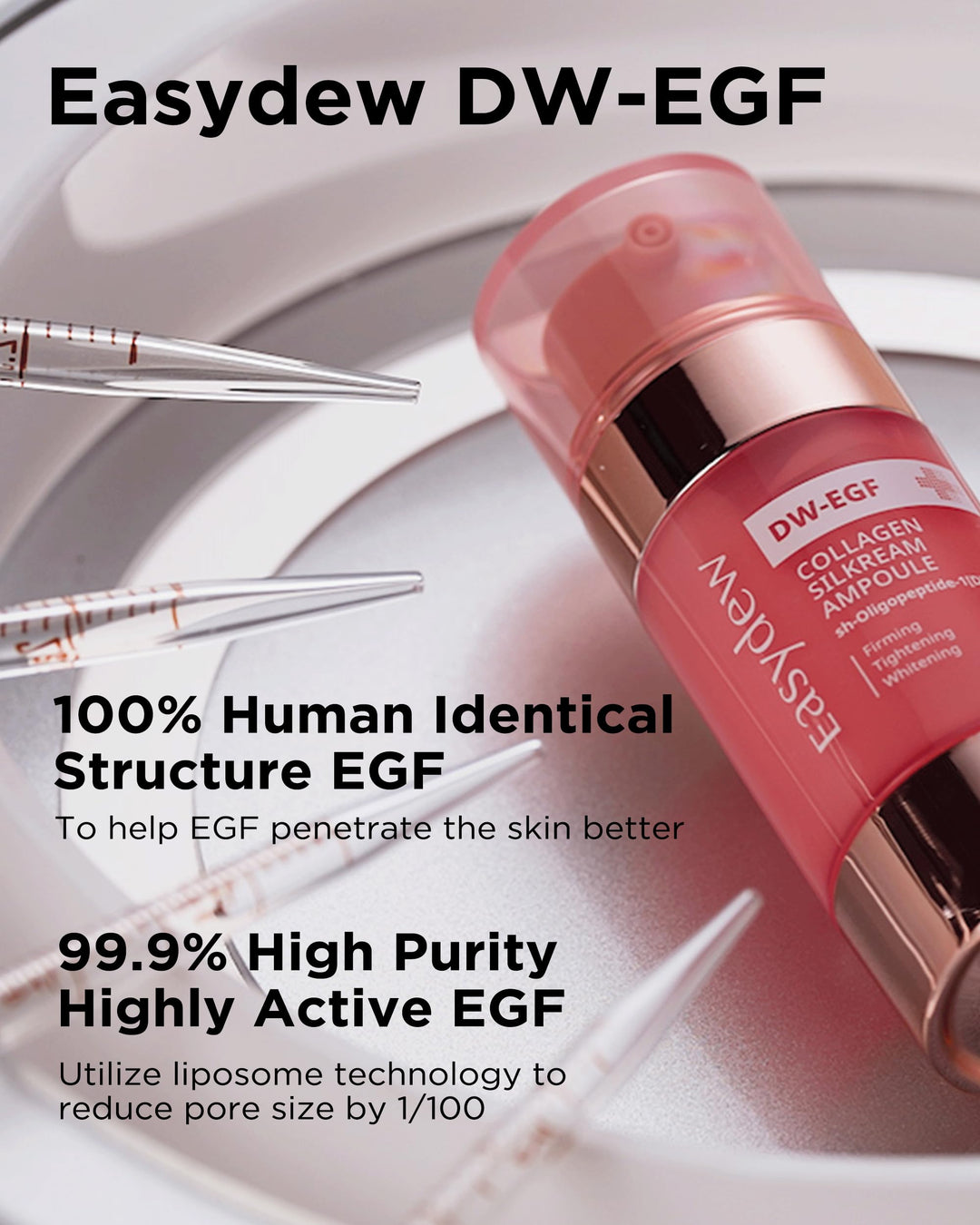 EasyDew DW-EGF Collagen Silkream Ampoule 55g