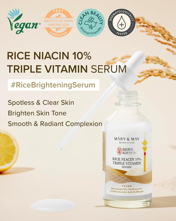 Rice Niacin 10% Triple Vitamin Serum 80ml / 2.7 fl. oz.