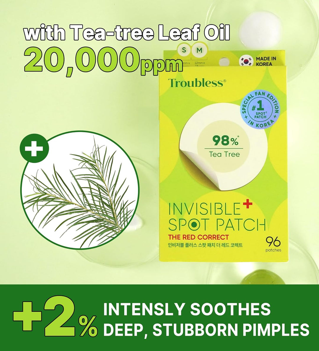 Invisible Spot Patch The Red Correct 96