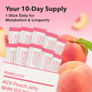 ACV Peach Apple Cider Vinegar Jelly 10