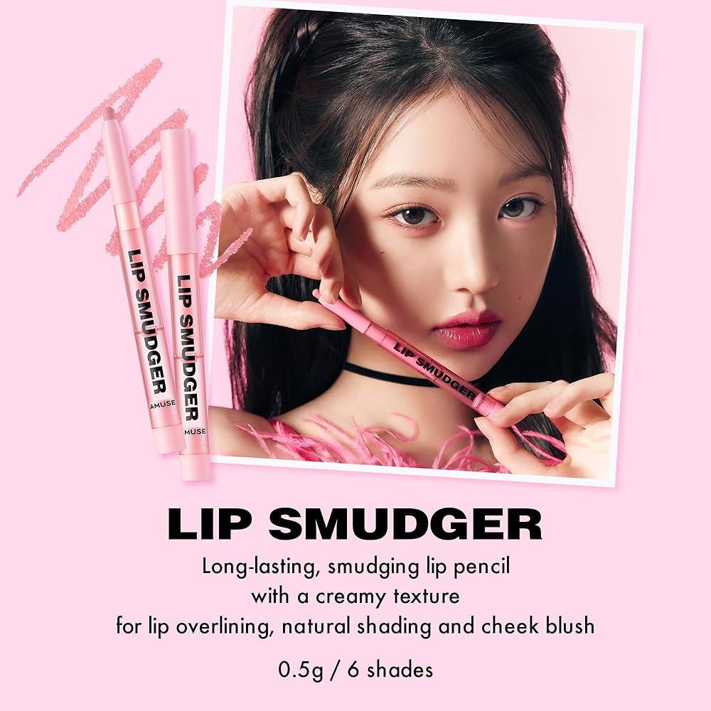 Amuse Lip Smudger 02 Rose