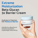 Iunik Beta-Glucan Non-Sticky Deep Moisture Hydration 3x Barrier Cream 50ml / 1.69 fl. oz.