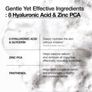 Hyaluronic Acid 8 + Panthenol Moisturizing Gentle Foam Cleanser 150ml / 5.07fl oz.