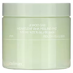Ji.Woo.Gae Heartleaf BHA Peeling Pad 120ml / 4.22 fl. oz. / 60 Pads