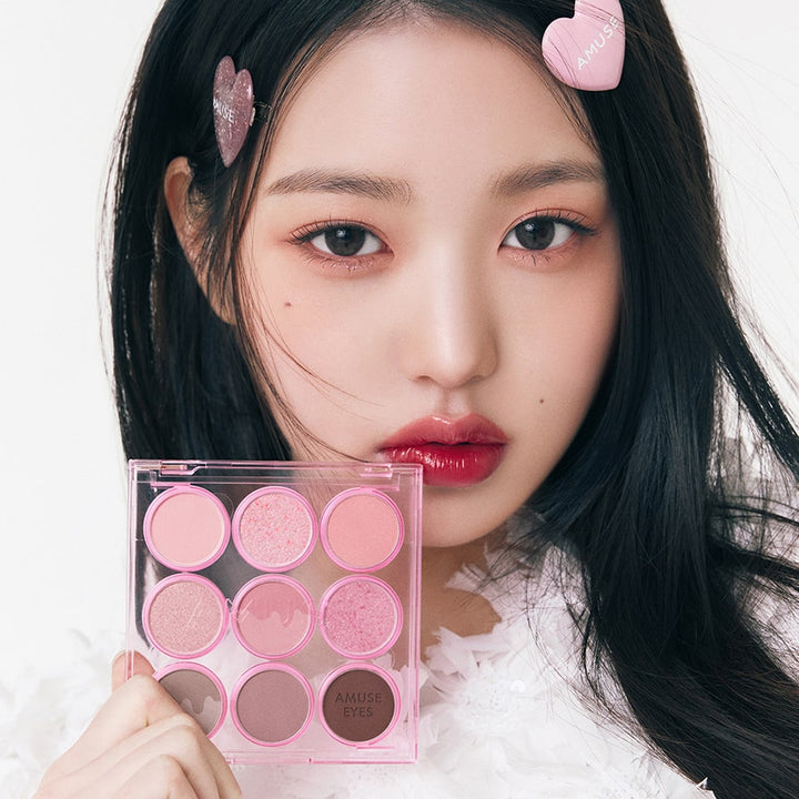 Amuse Eye Color Palette 02 Cool Rose