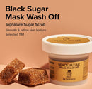 Skinfood Black Sugar Mask Wash Off 120ml / 4.05 fl. oz.