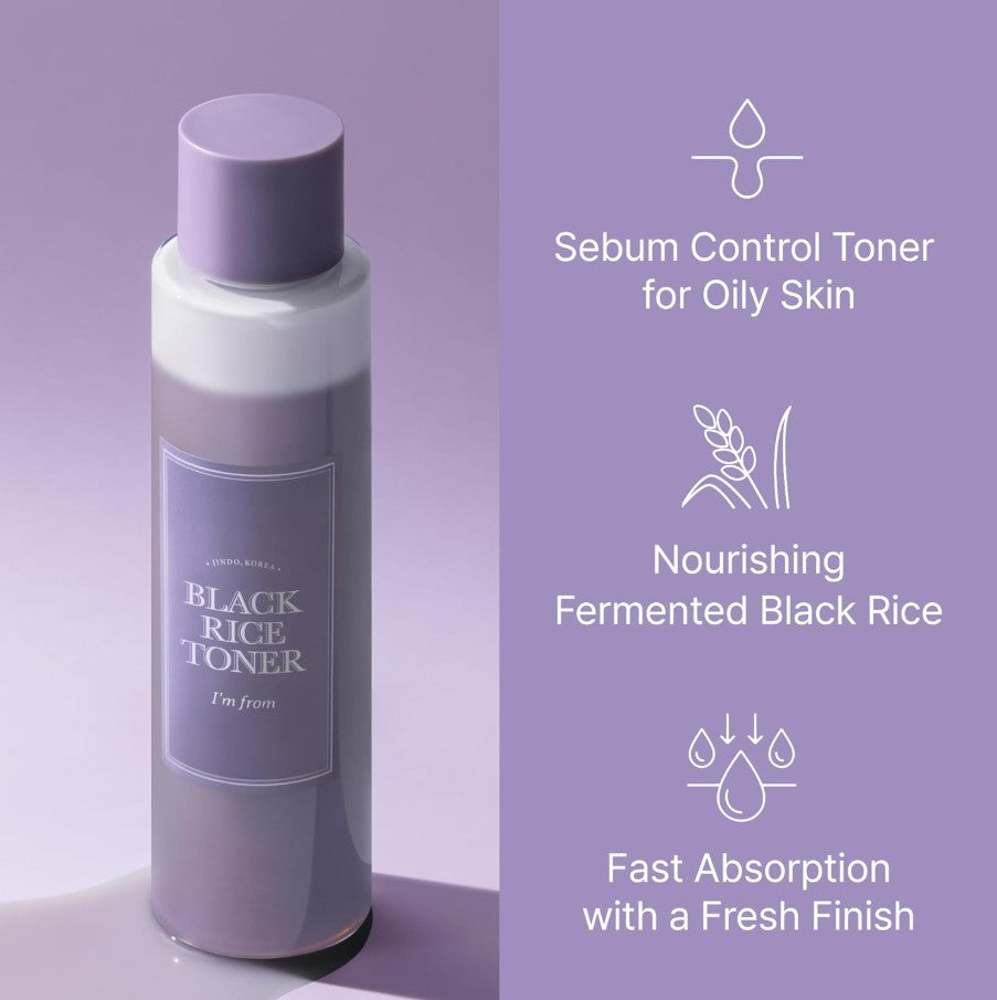 Black Rice Toner 150ml / 5.07 fl.oz
