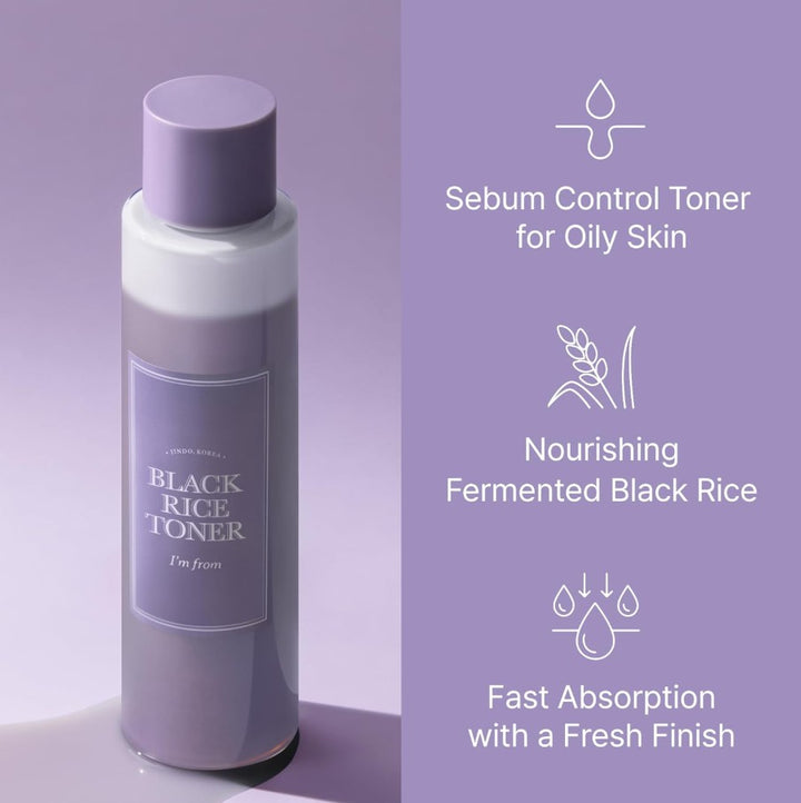 Black Rice Toner 150ml / 5.07 fl.oz