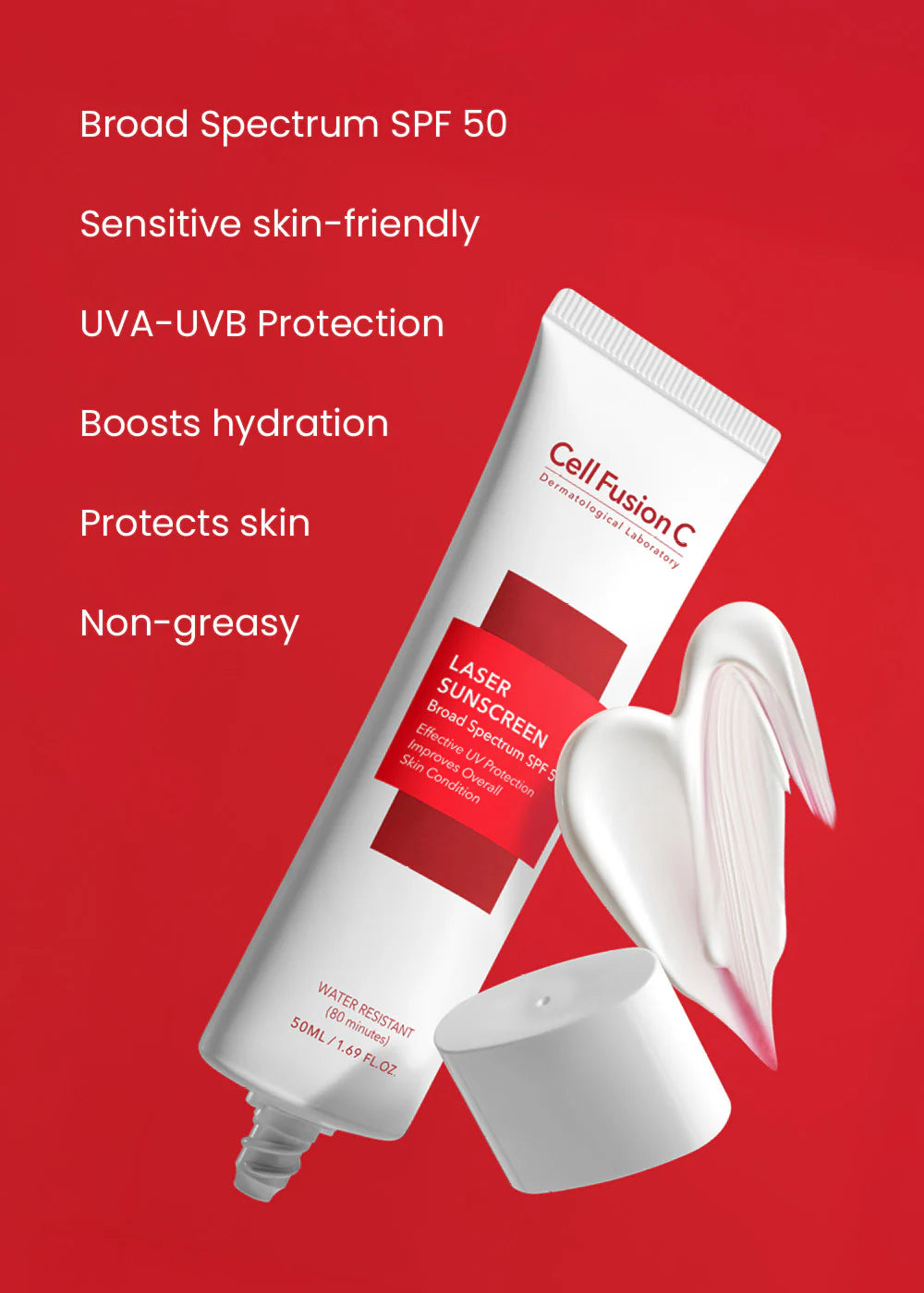 C Laser Sunscreen SPF50+ 50ml
