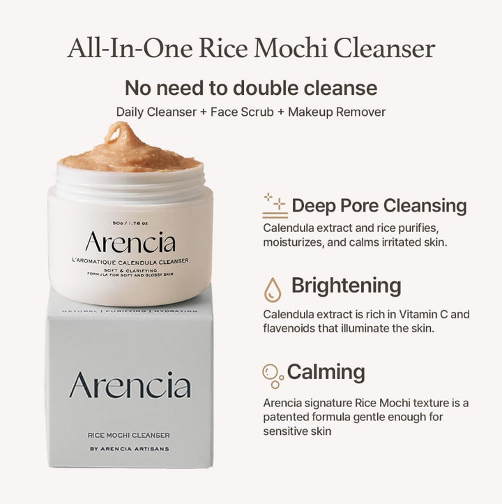 Calendula Rice Mochi Fresh Cleanser 120ml / 4.23 fl. oz.