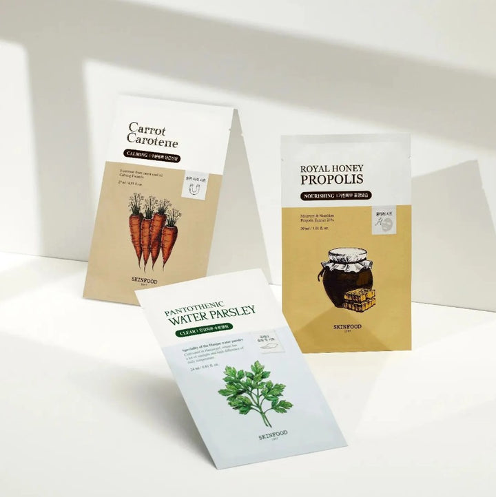Carrot Carotene Calming Mask 1 Sheet