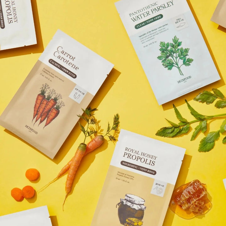 Carrot Carotene Calming Mask 1 Sheet