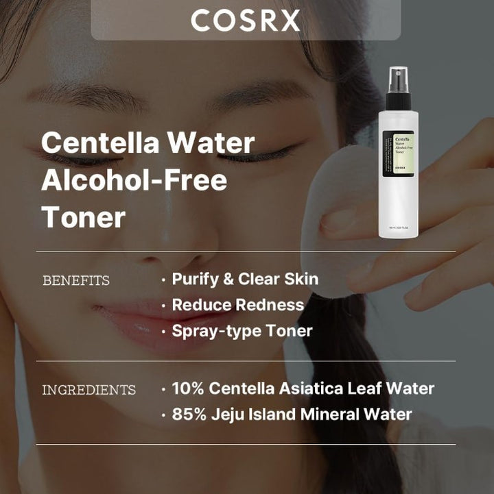 Centella Water Alcohol-Free Cica Toner 150ml / 5.07 fl. Oz.