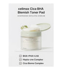 Ji.Woo.Gae CICA BHA Blemish Toner Pad 170ml / 5.74 fl. oz. / 60 Pads