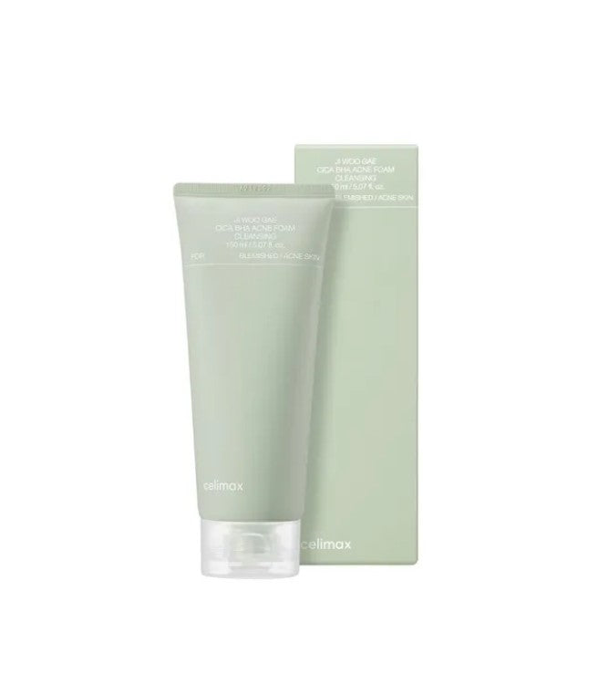 Ji Woo Gae Cica BHA Acne Foam Cleansing 150ml / 5.07 fl. oz.