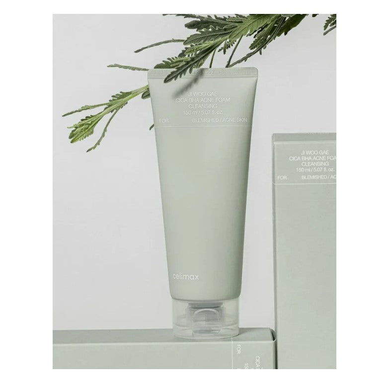 Ji Woo Gae Cica BHA Acne Foam Cleansing 150ml / 5.07 fl. oz.