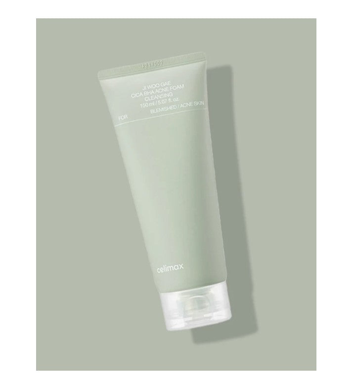 Ji Woo Gae Cica BHA Acne Foam Cleansing 150ml / 5.07 fl. oz.