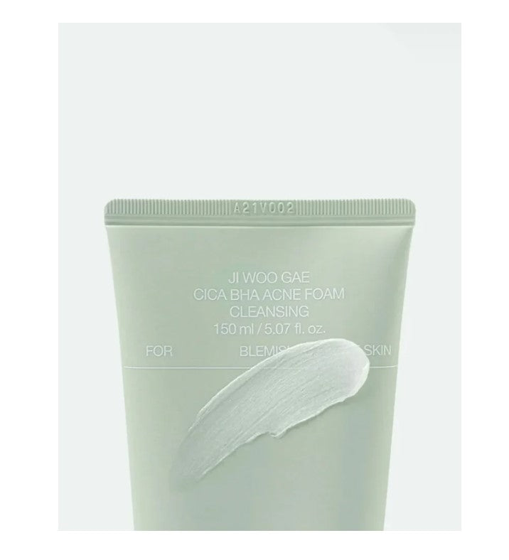 Ji Woo Gae Cica BHA Acne Foam Cleansing 150ml / 5.07 fl. oz.