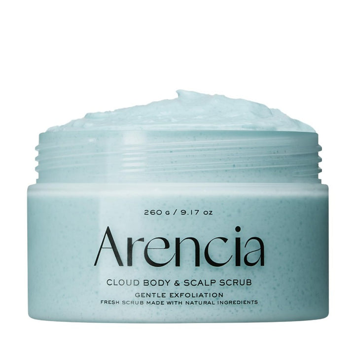 Fresh Cloud Sea Salt Body & Scalp Scrub French Mint & Lily 260ml / 9.17 oz.