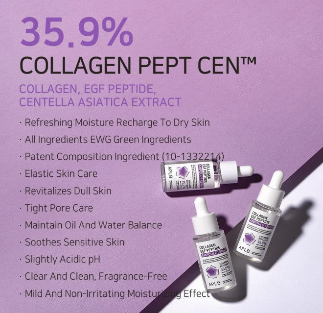 Collagen EGF Peptide Ampoule Serum 1.35fl. oz. / 40ml