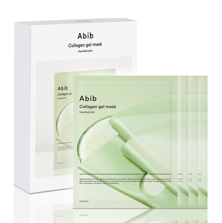 Collagen Gel Mask Heartleaf Jelly 4 Sheets