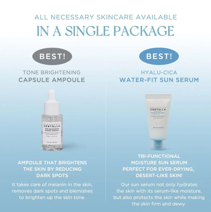 Madagascar Centella Daily Essentials Kit 4 Set