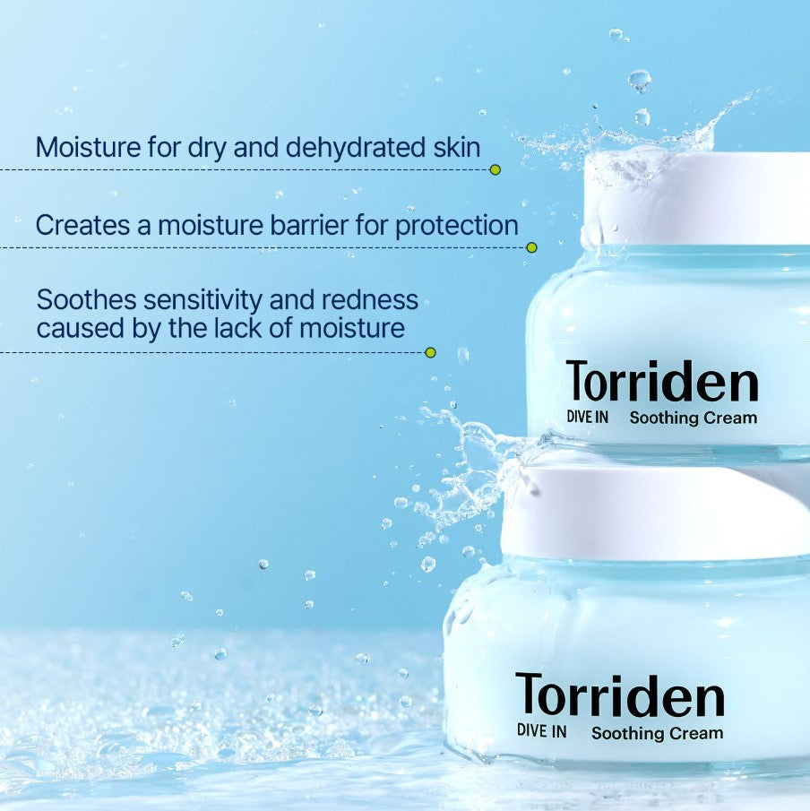 DIVE-IN Hyaluronic Acid Soothing Cream 100ml / 3.38 fl. oz.