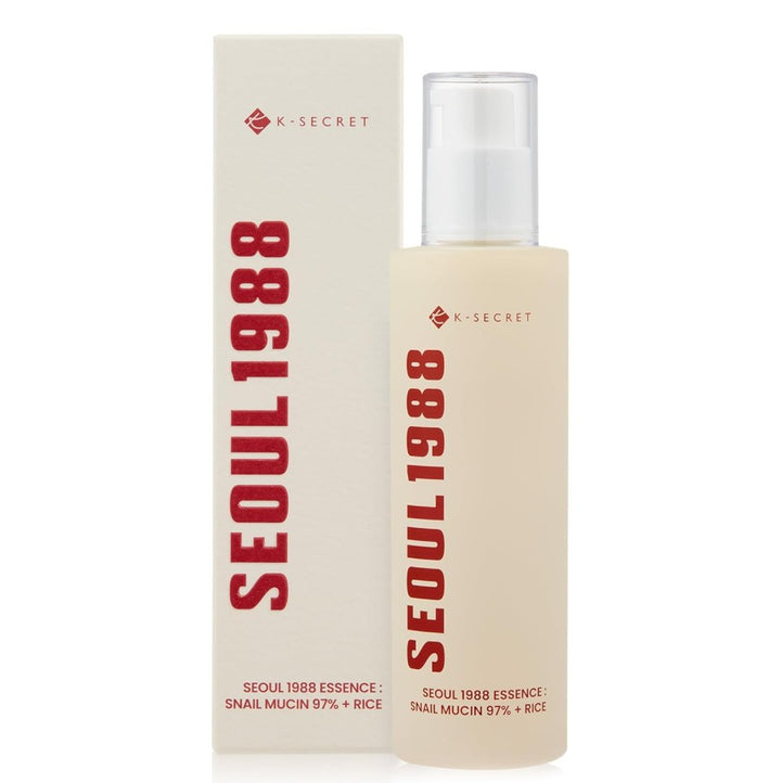 SEOUL 1988 Essence : Snail Mucin 97% + Rice 100ml / 3.38 fl. oz.
