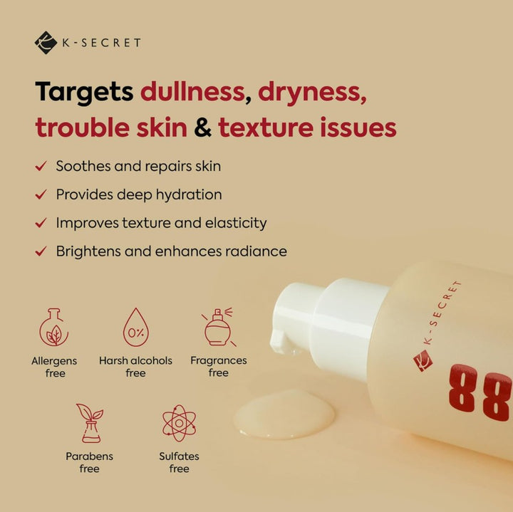 SEOUL 1988 Essence : Snail Mucin 97% + Rice 100ml / 3.38 fl. oz.