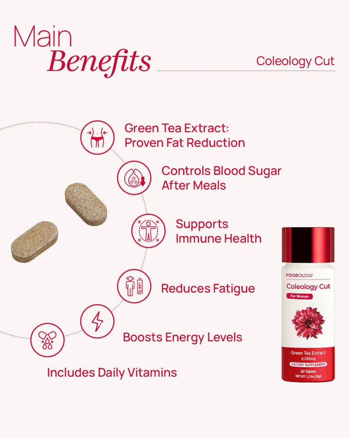 Foodology Coleology Cut Green Tea Extract 60