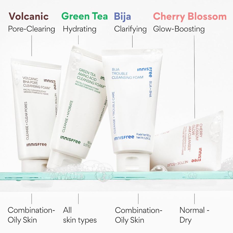 Green Tea Amino Acid Cleansing Foam 150ml / 5.07 fl. oz.