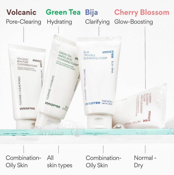 Green Tea Amino Acid Cleansing Foam 150ml / 5.07 fl. oz.
