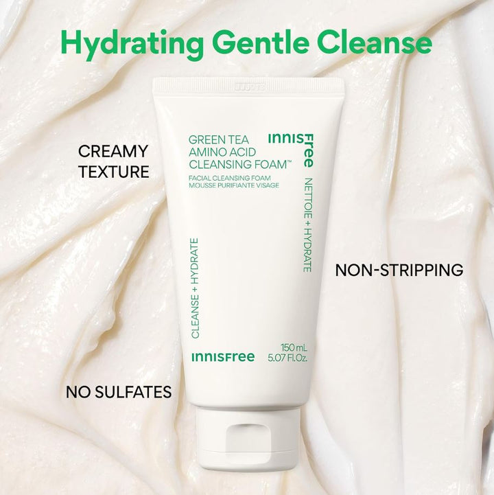 Green Tea Amino Acid Cleansing Foam 150ml / 5.07 fl. oz.
